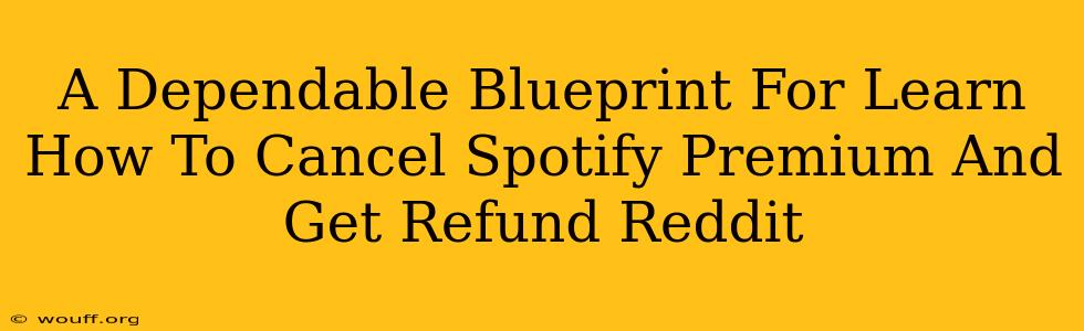 A Dependable Blueprint For Learn How To Cancel Spotify Premium And Get Refund Reddit