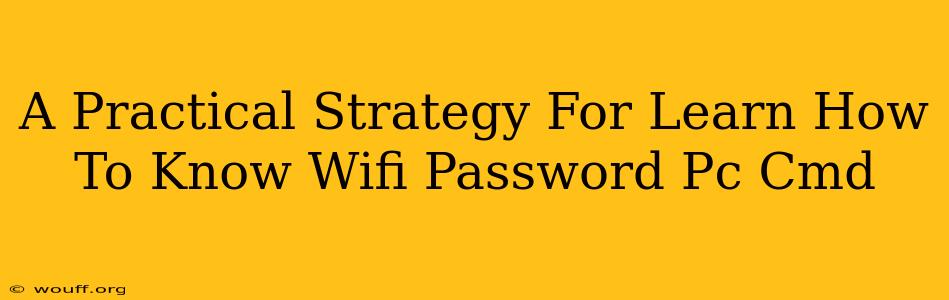 A Practical Strategy For Learn How To Know Wifi Password Pc Cmd