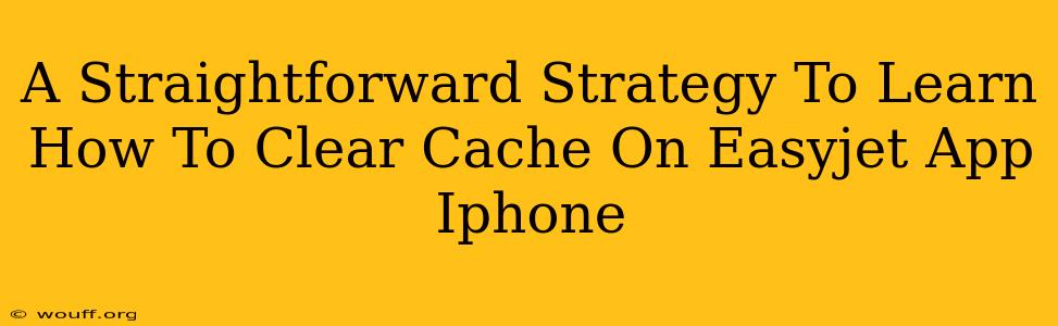 A Straightforward Strategy To Learn How To Clear Cache On Easyjet App Iphone