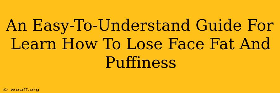 An Easy-To-Understand Guide For Learn How To Lose Face Fat And Puffiness