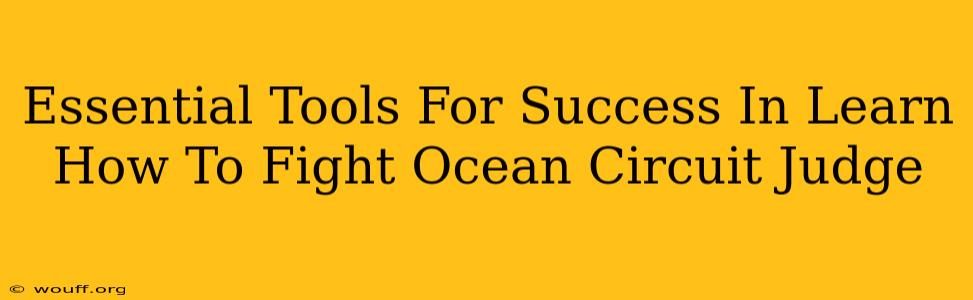 Essential Tools For Success In Learn How To Fight Ocean Circuit Judge