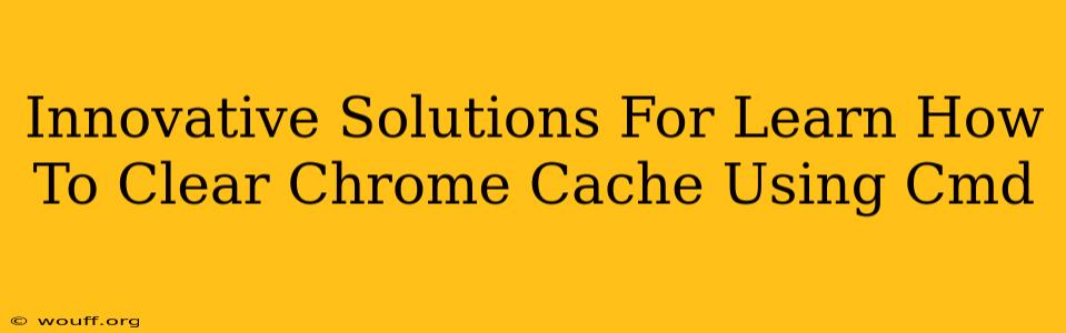 Innovative Solutions For Learn How To Clear Chrome Cache Using Cmd