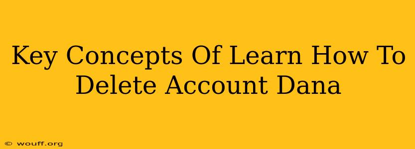 Key Concepts Of Learn How To Delete Account Dana