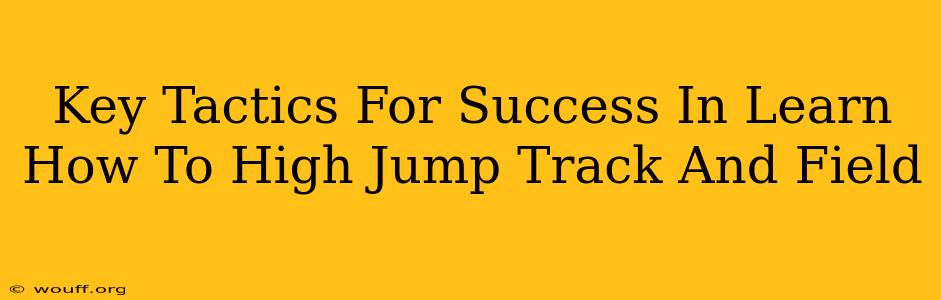 Key Tactics For Success In Learn How To High Jump Track And Field