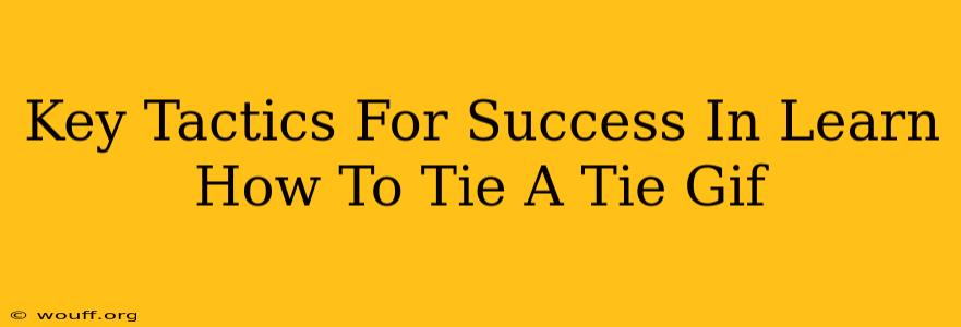 Key Tactics For Success In Learn How To Tie A Tie Gif