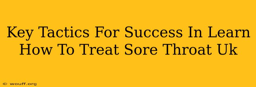 Key Tactics For Success In Learn How To Treat Sore Throat Uk