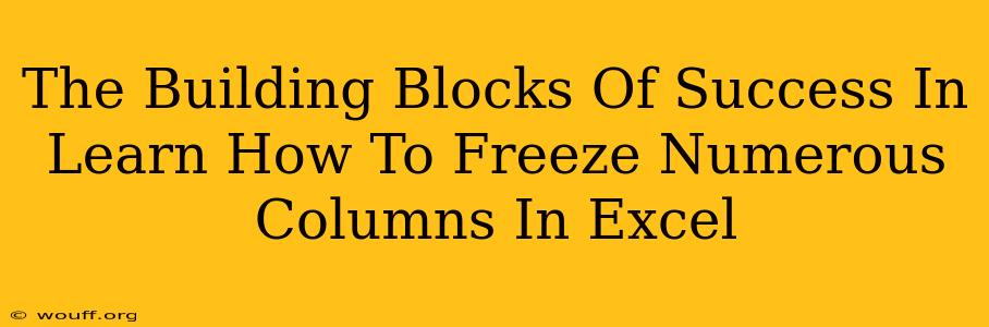 The Building Blocks Of Success In Learn How To Freeze Numerous Columns In Excel