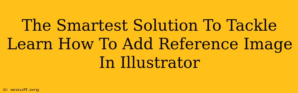 The Smartest Solution To Tackle Learn How To Add Reference Image In Illustrator