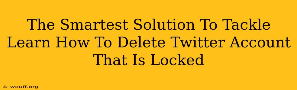 The Smartest Solution To Tackle Learn How To Delete Twitter Account That Is Locked